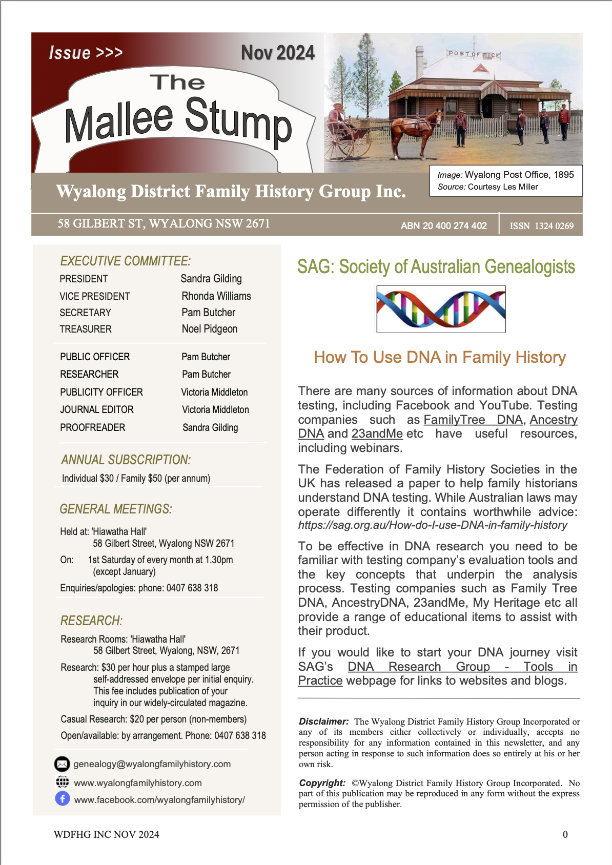 Mallee Stump Newsletter
